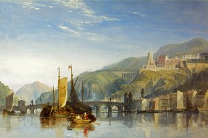 海德堡（布面油画） 作者 威廉·詹姆斯·穆勒