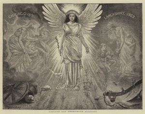 英国和美国，一个寓言 作者 威廉·约翰·轩尼诗
