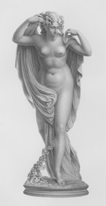 Euphrosyne，W Roffe根据R Westmacott, RA爵士的雕像雕刻而成（雕刻）。 作者 威廉·约翰·罗夫