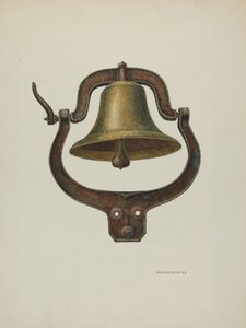 Dinner Bell，1940年。 作者 威廉·基克霍费尔