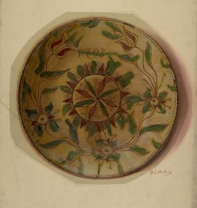 帕。德国菜，约1936年。 作者 威廉·L·安特里姆
