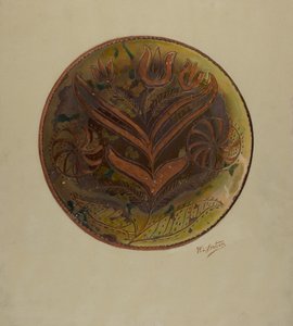 帕。德国板块，约1937年。 作者 威廉·L·安特里姆