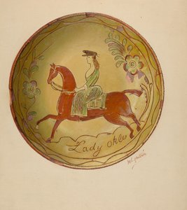 馅饼盘，19351942。 作者 威廉·L·安特里姆