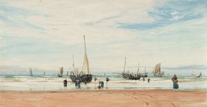 1850 年朴茨茅斯造船厂（英格兰）平面图。素描和水彩画（65.5x79.5 厘米），来自 D. Hucker（？） 作者 威廉·莱昂内尔·威利