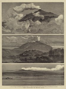 埃特纳火山的喷发 作者 威廉·莱昂内尔·威利