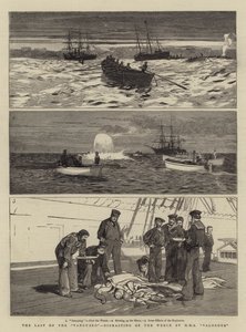 最后的先锋队，HMS Valorous击败了残骸 作者 威廉·莱昂内尔·威利