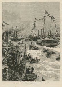 波斯国王在英国（雕版画 作者 威廉·莱昂内尔·威利