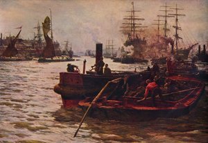 劳碌，闪闪发光，格莱姆和财富，1883年1935年 作者 威廉·莱昂内尔·威利