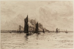 洪水最后的涓涓细流 作者 威廉·莱昂内尔·威利