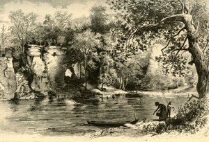 埃格尔斯顿泉的新河》，1872年。  
