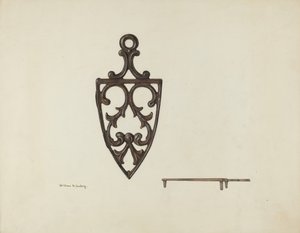 三角板，约1939年。 作者 威廉·路德维希