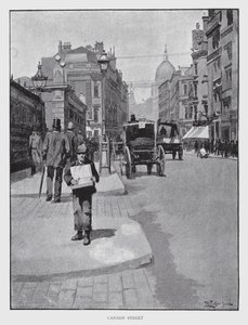 Cannon Street (litho) 作者 威廉·卢克