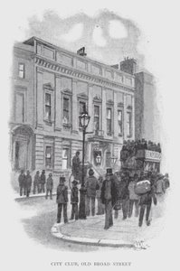 City Club, Old Broad Street (litho) 作者 威廉·卢克
