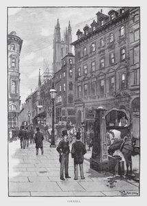 Cornhill (litho) 作者 威廉·卢克