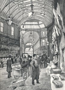 Leadenhall市场，1891年 作者 威廉·卢克