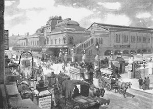 利物浦街车站，1891年