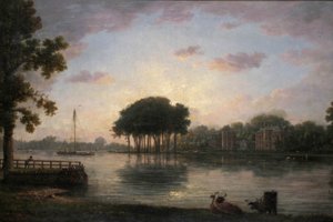 Orleans House，Twickenham，Middlesex，c.1800 作者 威廉·马洛