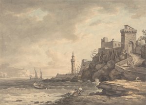 莱霍恩风景 作者 威廉·马洛