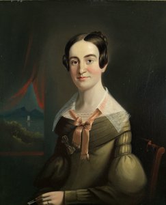 1839年，缅因州波特兰市的尤尼斯·霍尔夫人