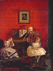 Music Hath Charms，1861 作者 威廉·毛·埃格利