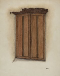 小教堂的门，1938年。 作者 威廉·麦考利