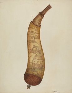 粉角，约1940年。 作者 威廉·麦考利