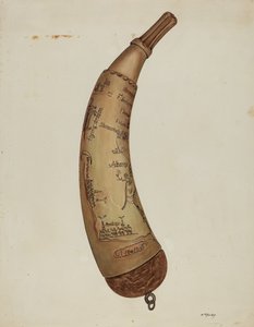 粉角，约1940年。 作者 威廉·麦考利