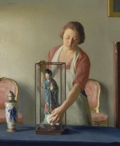 塑像》，1921年。 作者 威廉·麦格雷戈·帕克斯顿