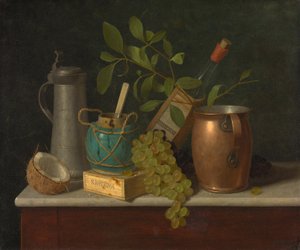 只是甜点，1891年。 作者 威廉·迈克尔·哈内特