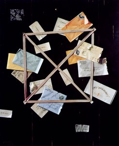 Huling先生的Letter Rack图片 作者 威廉·迈克尔·哈内特