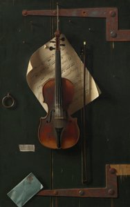 1886年的旧小提琴 作者 威廉·迈克尔·哈内特