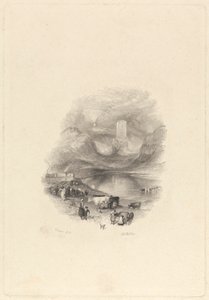 桑迪·诺伊 (Sandy Knowe) 或斯梅尔霍姆塔 (Smailholm Tower) 作者 威廉·米勒