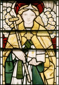 Archangel Raphael，1862年（彩色玻璃） 作者 威廉·莫里斯
