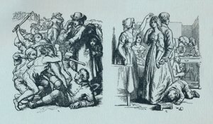 韦克菲尔德·戈德史密斯牧师的插图。，c1800-1860，1923年 作者 威廉·穆雷迪（William Mulready）
