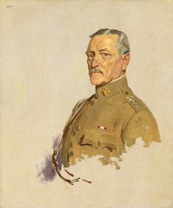 约翰-约瑟夫-潘兴，约1919年。 作者 威廉·纽文汉姆·蒙塔古·奥尔彭