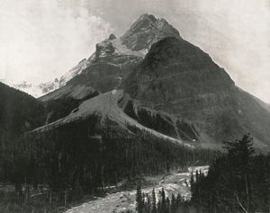 落基山脉：加拿大斯蒂芬山，1895年。