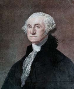 美国第一任总统乔治·华盛顿（c1798 1912）。