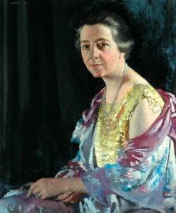 托马斯豪沃斯夫人，1926年 作者 威廉·奥彭