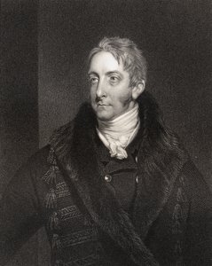 Cropley Ashley Cooper，沙夫茨伯里第六伯爵，由W. Holl（1807-71）雕刻，来自&39;国家肖像画廊，第四卷&39;，出版于1835年 作者 威廉·欧文