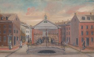 苍蝇市场，1870年代。
