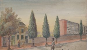 草莓小贩，1870年代。