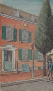 Tea Rusk和Brick House，1870年代。 作者 威廉·P·查佩尔