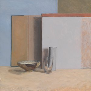秘鲁碗03（面板油画 作者 William Packer
