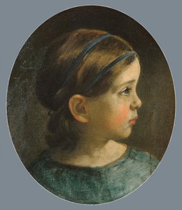 威廉·佩奇（William Page）的女儿大概是玛丽·佩奇（Mary Page）。 1840年。 作者 威廉·佩奇