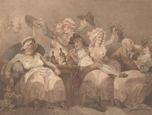 来自大自然的素描，1784年1月24日。 作者 威廉·保莱特·凯里