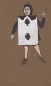 黑桃二号为《仙境之恋》设计服装，1915年。