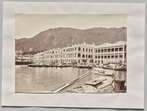 无题（海傍风景，向东看，香港） 作者 威廉·普赖尔·弗洛伊德