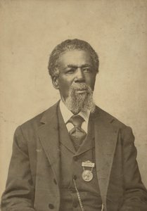 托马斯-蒙迪-彼得森的内阁卡画像，1884年。 作者 威廉·R·托比亚斯