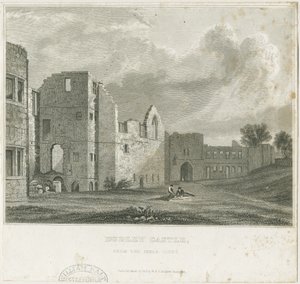 达德利城堡（Dudley Castle）-城堡：钢铁雕刻，编号[c1831]