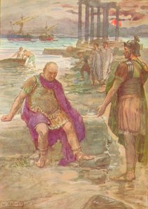 盖乌斯·马里乌斯（Gaius Marius）坐在流亡的迦太基废墟中，c1912 1912